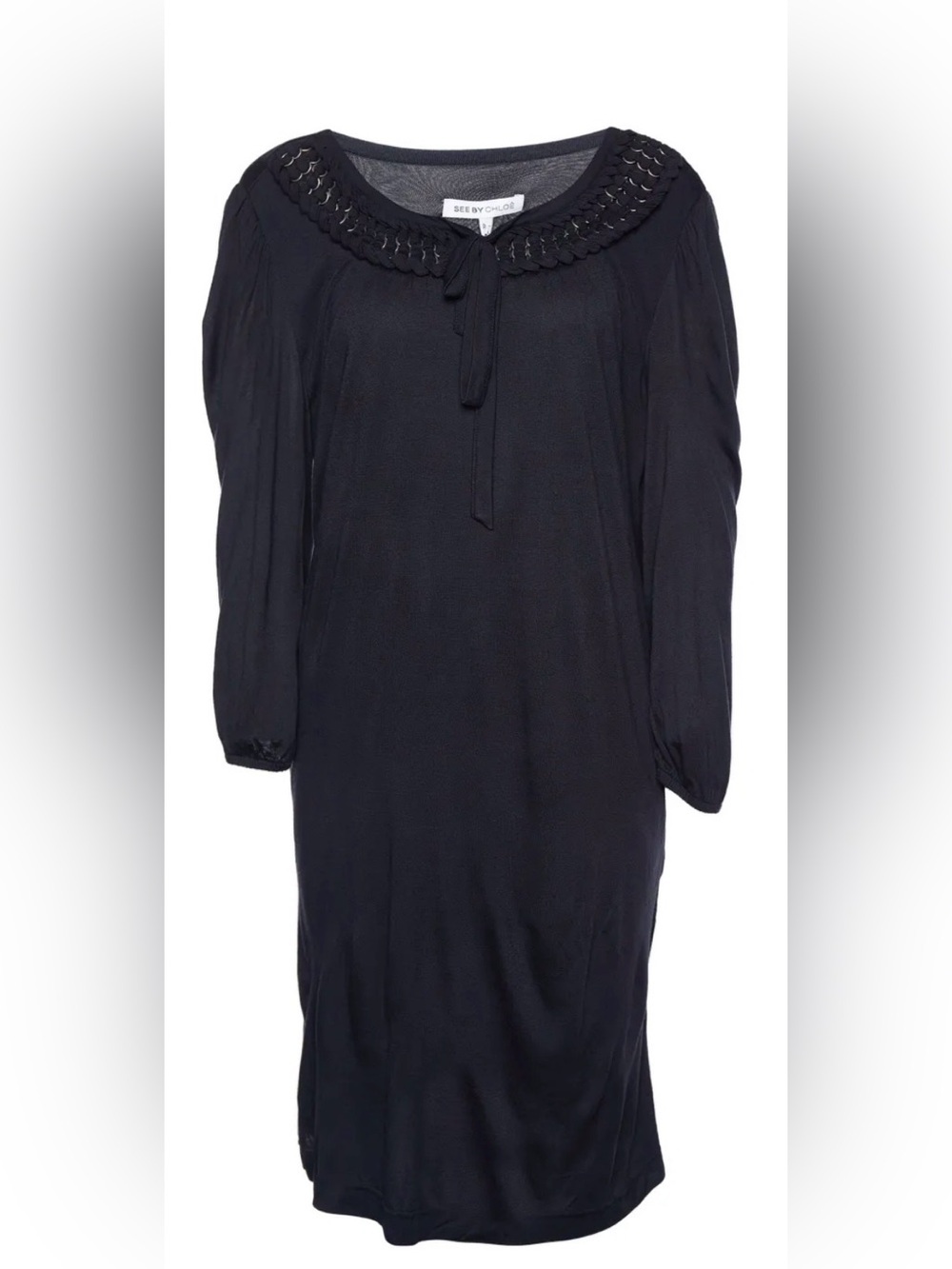See by Chloé Vintage Modal Dress in Navy